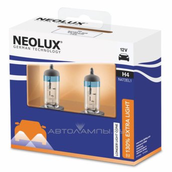 Neolux H4 Extra Light +130% Neolux H4 Extra Light +130%