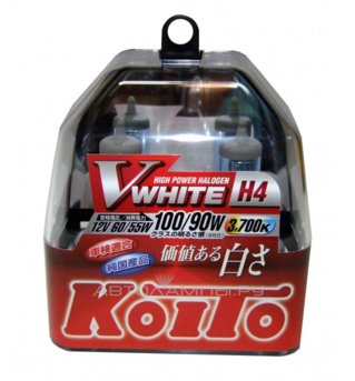 Koito H4 Whitebeam V White Koito H4 Whitebeam V White