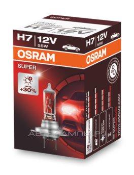 Osram H7 Super +30% Osram H7 Super +30%