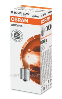 Лампа Osram R10W Original 12V 10W (10 шт.) Лампа Osram R10W Original 12V 10W (10 шт.)